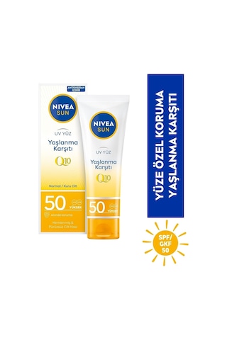 Nivea Sun & Leke Yüz Güneş Kremi Spf 50 50 ML
