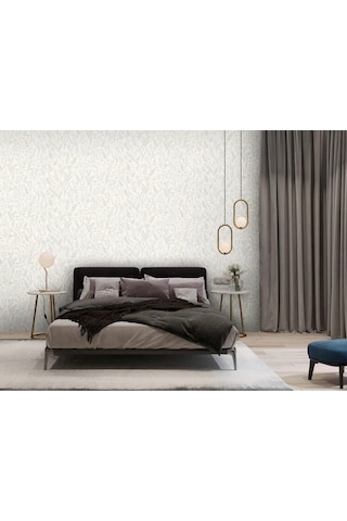 Ks Metreli Vinil Duvar Kağıdı, Yatak Odası İçin Flizelin Tabanlı 04 327429303