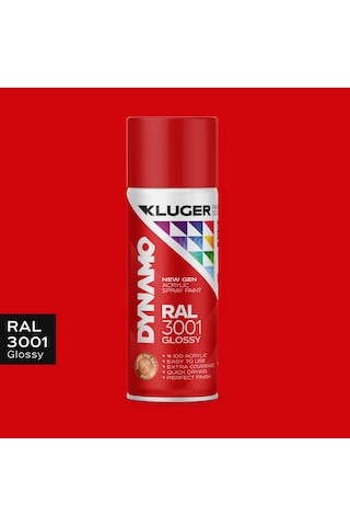 Kluger Kırmızı Spey Boya Ral 3001