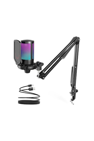 Fifine Ampligame A6T Twitch Youtuber Yayıncı USB Mikrofon Seti