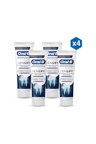 Oral-B Densify Hassas Beyazlık Diş Macunu 4 x 65 ML
