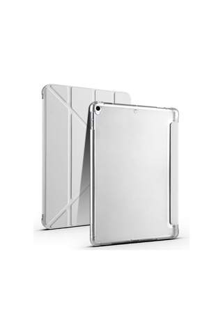 Apple Uyumlu iPad Pro 10.5 7.nesil Kılıf Zore Tri Folding Kalem Bölmeli Standlı Kılıf Kapaklı Kılıf