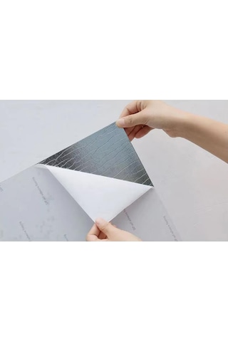 Yapışkanlı Yer Zemin Ve Duvar Kaplama Paneli Arkası Kauçuklu 60x60cm Banyo Salon Floor Pvc Panel 617