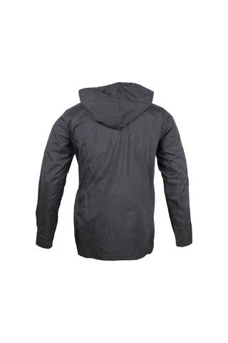 Gray Hill Tafetta Kıvrışık Membransız Rüzgarlık Siyah