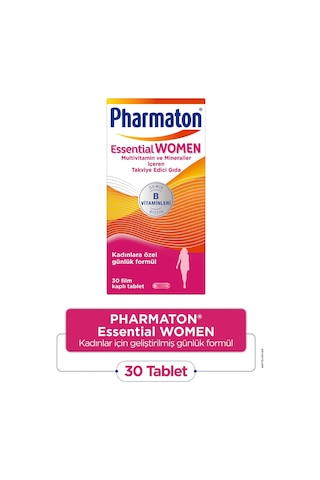 Pharmaton Essential Woman Takviye Edici Gıda 30 Tablet