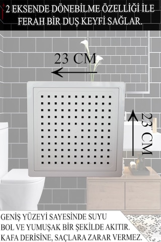 469845 Lavabo Banyo Bataryası Robot Duş Takımı Musluk Armatür Siyah Beyaz Krom Renk Beyaz - Krom