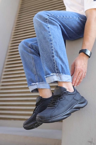 Knack Sneakers Ayakkabı 065 Siyah Taban 001