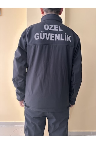 Erkek Yeni Yasa Kamu Personel Özel Güvenlik Kışlık Sofshell Mont
