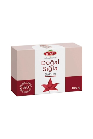 Otacı Saf Zeytinyağlı Doğal Sığla Katı Sabun 100 G