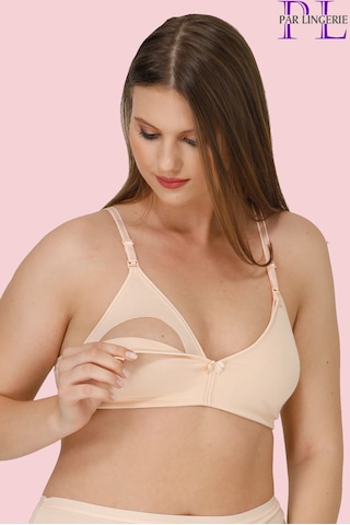 Parlingerie Hamile Emzirme Sütyeni Kapsız Ten Ten Rengi