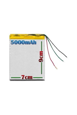 Typbat-tb-071 5000mah 3.7v Batarya Pil - 3 Kablolu Typbat-tb-071 5000mah 3.7v Batarya Pil - 3 Kablolu