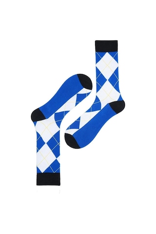 The Socks Company Desenli Erkek Soket Çorap-1846 Çok Renkli