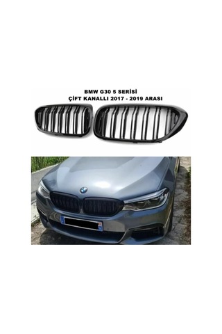 Bmw G30 Makyajsız Ön Böbrek Panjur Çift Tırnak 2017-2020