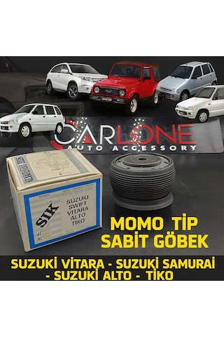 Suzuki Swift-alto-vitara-samurai-tiko İçin Özel Spor Direksiyon Göbeği Momo Tip Karma