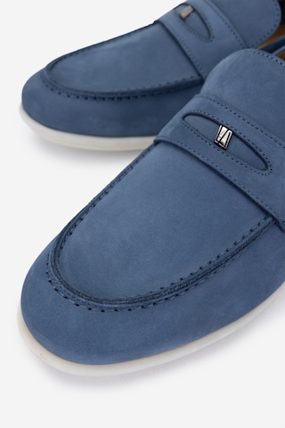 Valmenti Erkek Hakiki Deri Loafer Ayakkabı 285 4226 Erk Ayk Y25 K.k.mavı Nbk Mavi