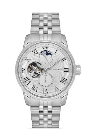 Davıd Guner Dg-8986ga-a1 Otomatik Erkek Kol Saati. Gümüş