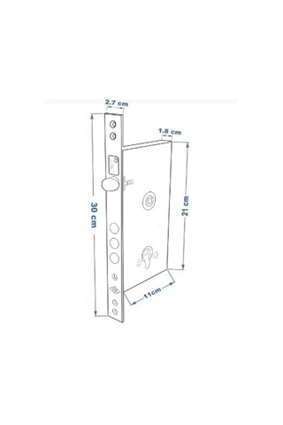 Daf Monoblok Silindirli Alt Kilit