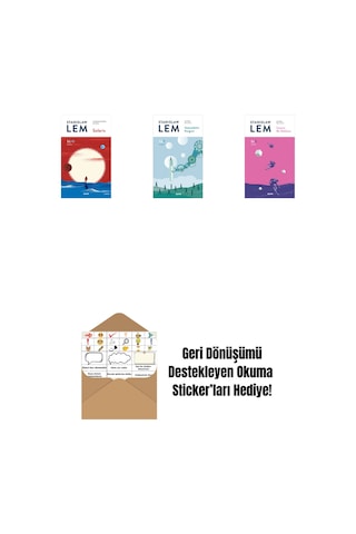 Solaris Sl10 + Gelecekbilim Kongresi Sl7 + İnsanın Bir Dakikası Sl5 + Okuma Sticker'ları