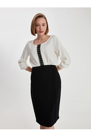 Faik Sönmez Slim Fit Etek 00035 001