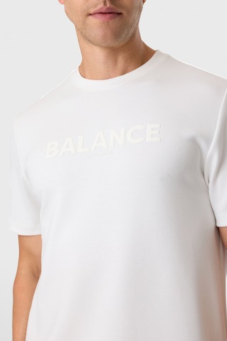 Back And Bond Beyaz Baskılı Regular Fit Bisiklet Yaka Tişört