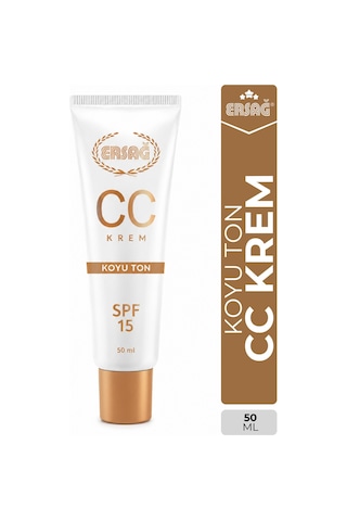 Ersağ CC Krem Koyu Ton 50 ML