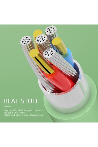 Xiyyadms Kırmızı 3a Hızlı Şarj Micro-usb Kablosu, Dayanıklı Malzeme Ve Güvenli Transmisyon İle Akıllı Telefonlar İçin 1m Uzunluk