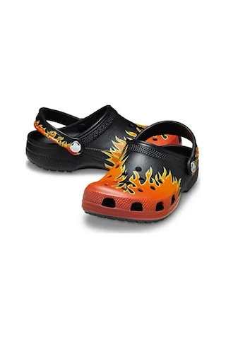 Crocs Classic Flames Clog T Çocuk Terlik 211214-0c4 Siyah Siyah
