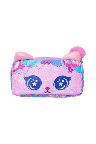 Smiggle - Hi There Çift Gözlü Kalem Kutusu Desenli