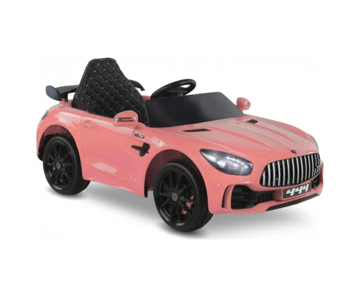 444 Gtr Sport Akülü Araba 12v Uzaktan Kumandalı Akülü Çocuk Araçları Pembe Pembe