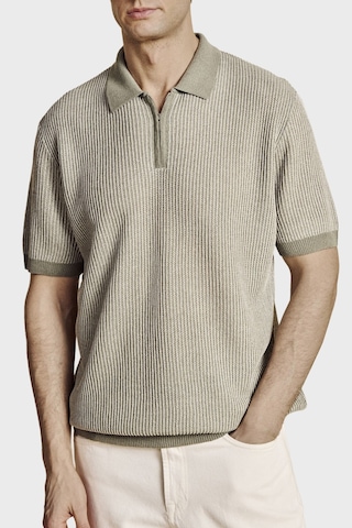 Brooks Brothers Keten Karışımlı Kısa Kollu Örgü Polo Yaka Kazak Erkek Polo Yaka Kazak Bbss26mkl005180 Su Yeşili