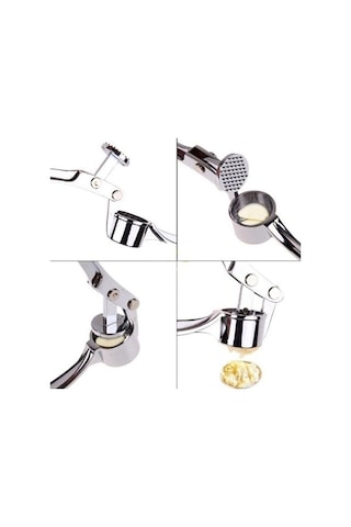 Paslanmaz Çelik Pense Model Sarımsak Ezici Çok Renkli