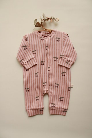 Oh La La Koala Stripe Cherry Serisi Tulum Bej