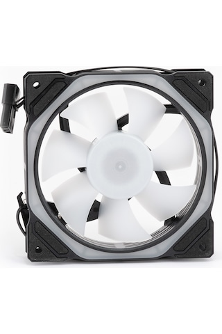 Zauss ZX-400 Sekizgen RGB 12 CM Kasa Fanı