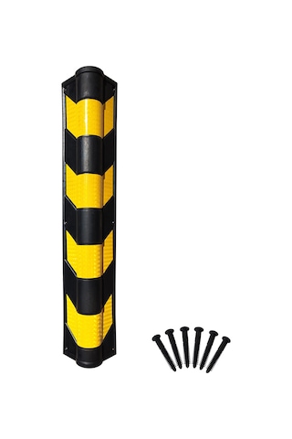 Otopark Kolon Köşe Koruyucu İmalatı Oval Kauçuk Köşe Koruyucu 2 Adet