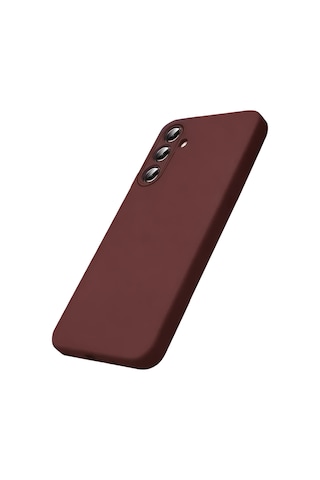 Uray Store Samsung Galaxy Uyumlu S26 Plus First Silikon - Bordo