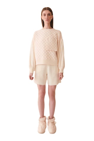 Kazak Uniseks Beyaz Kazak - W22w06d089kz Beyaz