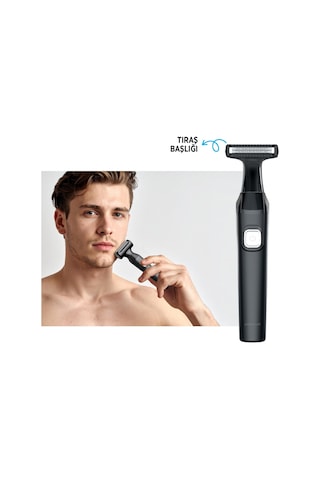 Polosmart Psc89 Pilli Ipx6 Su Geçirmez Erkek Vücut Bakım Cihazı