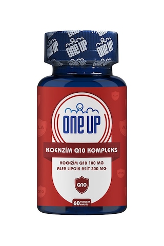 One Up Koenzim Q10 Alfa Lipoik Asit Kompleks 60 Yumuşak Kapsül