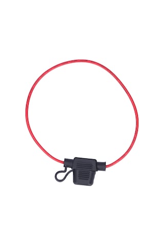 Vkemall 10 Adet Su Geçirmez Inline Sigorta Tutucu Seti - 18awg Telli, 15a Bıçak Sigortası İle Araç, Bot, Motosiklet Devreleri İçin