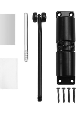 Ulzyvf Yaylı Tipi Siyah Otomatik Kapı Kapı Kapatıcı Hizmet Ayarlanabilir Ağır Kp