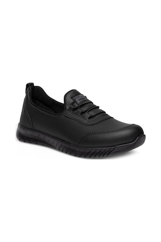 Parley 2024-24 Deri Anatomik Kadın Sneaker Siyah
