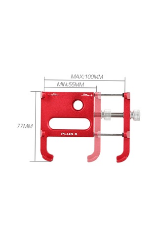 Gub Bisiklet Telefon Tutucu 360 Derece Dönen Uzunluğu Y6730b Siyah