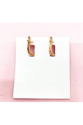 Oriental Kuyumculuk Jewellery Rose Yusufçuk Gümüş Küpe Rose