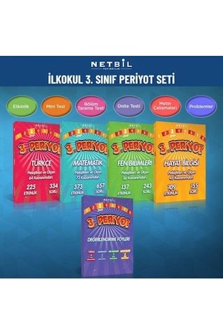 Bilfen Netbil 3.Sınıf Periyot Eğitim Seti
