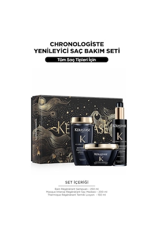 Kerastase Chronologiste Yenileyici Saç Bakım Seti