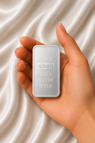 250 Gram Külçe Gümüş Yatırımlık Gümüş