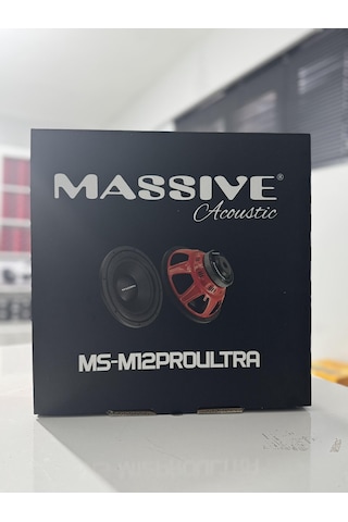 Massive Ms-m12pro Ultra 30cm Subwoofer 400rms