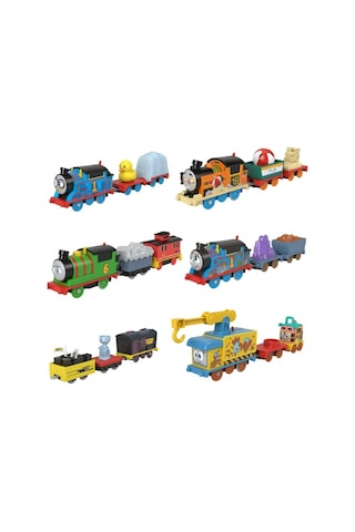 Mattel Hfx97 Thomas Ve Arkadaşları - Büyük Tekli Tren - Eğlenceli Karakterler