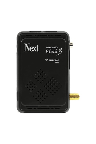 Next Minix Dijital HD Uydu Alıcısı Siyah