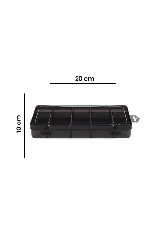 15 Bölmeli Kapaklı Ayarlanabilir Takı Kolye Boncuk Küpe Organizer